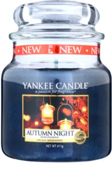 Yankee Candle Autumn Night vela perfumada Classic mediana