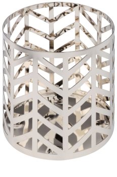 Yankee Candle Arrow Chrome portavelas para velas perfumadas Décor