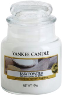 Yankee Candle Baby Powder vela perfumada Classic pequeña