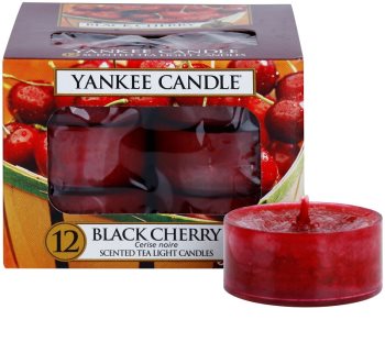 Yankee Candle Black Cherry vela de té 12 x 9,8 g