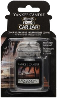 Yankee Candle Black Coconut illat autóba felakasztható autóillatosító