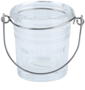 Yankee Candle Glass Bucket portavelas de vidrio I. Clear glass