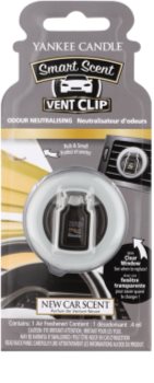 Yankee Candle New Car Scent ambientador auto clip