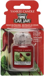 Yankee Candle Cranberry Pear ambientador auto suspenso