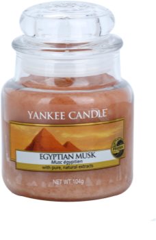 Yankee Candle Egyptian Musk vela perfumada 104 g Classic pequeña