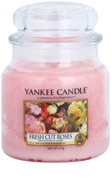 Yankee Candle Fresh Cut Roses bougie parfumée