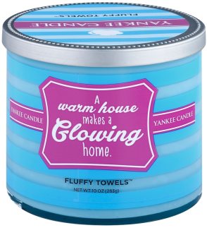 Yankee Candle Fluffy Towels vela perfumada 283 g (A Warm House Makes a Glowing Home)
