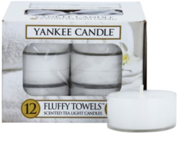 Yankee Candle Fluffy Towels świeczka typu tealight