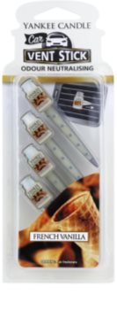Yankee Candle French Vanilla vůně do auta 4 ks