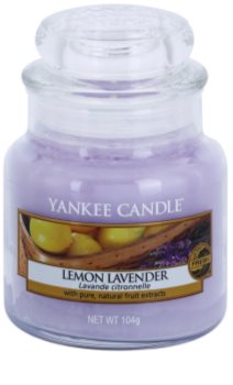Yankee Candle Lemon Lavender vonná svíčka Classic malá