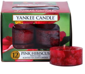 Yankee Candle Pink Hibiscus vela de té 12 x 9,8 g