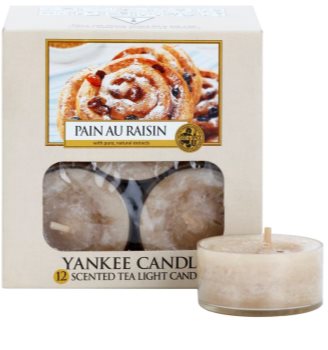 Yankee Candle Pain au Raisin vela de té 12 x 9,8 g