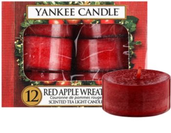 Yankee Candle Red Apple Wreath чаена свещ