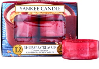 Yankee Candle Rhubarb Crumble vela de té 12 x 9,8 g