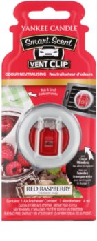 Yankee Candle Red Raspberry ambientador de coche para ventilación clip