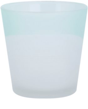 Yankee Candle Serene Sandlblast Portavelas de vidrio