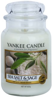 Yankee Candle Sea Salt & Sage vela perfumada Classic grande