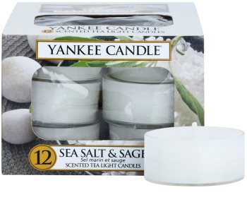 Yankee Candle Sea Salt & Sage vela de té