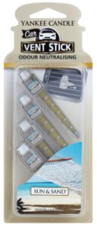 Yankee Candle Sun & Sand ambientador de coche para ventilación 4 ud