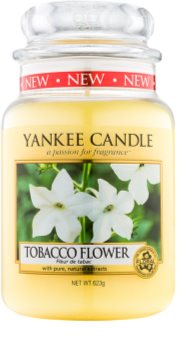 Yankee Candle Tobacco Flower vela perfumada Classic grande