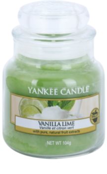 Yankee Candle Vanilla Lime vela perfumada Classic pequeña