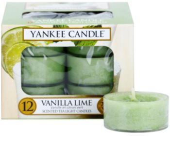 Yankee Candle Vanilla Lime vela do chá