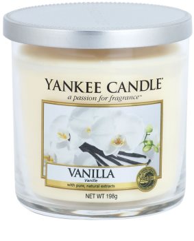 Yankee Candle Vanilla vela perfumada 198 g Décor Mini