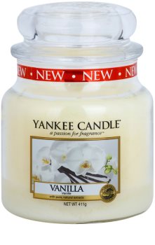 Yankee Candle Vanilla vonná svíčka Classic střední