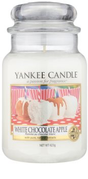 Yankee Candle White Chocolate Apple świeczka zapachowa 623 g Classic duża