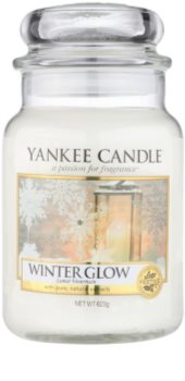 Yankee Candle Winter Glow dišeča sveča Classic velika
