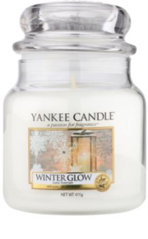 Yankee Candle Winter Glow świeczka zapachowa  Classic średnia