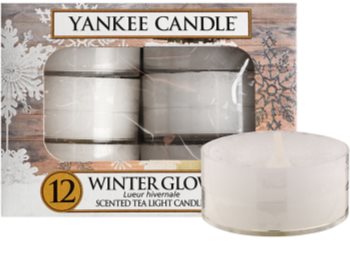 Yankee Candle Winter Glow čajová sviečka 12 x 9,8 g