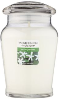 Yankee Candle White Jasmine vela perfumada 340 g mediano