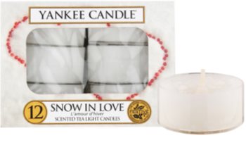 Yankee Candle Snow in Love čajová svíčka