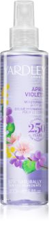 Yardley April Violets hydratačný telový sprej pre ženy