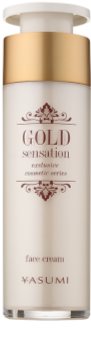 Yasumi Gold Sensation creme facial com partículas de ouro 50+