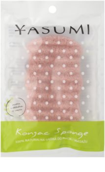 Yasumi Konjak Lycopene нежна измиваща гъба за суха и чувствителна кожа