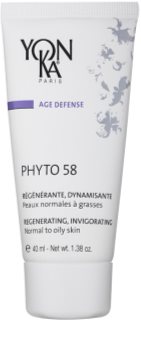 Yon-Ka Age Defense Phyto 58 creme de noite regenerador com ação renovadora para pele normal a oleosa