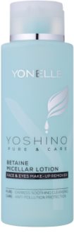 Yonelle Yoshino Pure&Care água micelar com betaína para hidratação intensiva de pele