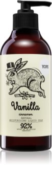 Yope Vanilla & Cinnamon tekuté mýdlo s hydratačním účinkem