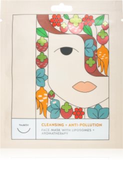 You&Oil Cleansing & Anti-Pollution plátýnková maska s čisticím a osvěžujícím účinkem