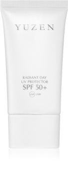 Yuzen Radiant Day UV Protector SPF 50+ leichte Gesichtscreme hoher UV-Schutz