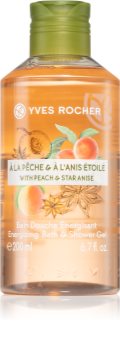 Yves Rocher Peach & Star Anise energizující sprchový gel