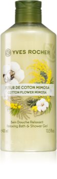 Yves Rocher Cotton Flower Mimosa sprchový gél