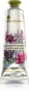 Yves Rocher Lotus Flower Sage relaxáló krém kézre