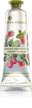 Yves Rocher Raspberry & Mint energizáló krém kézre
