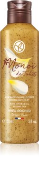Yves Rocher Monoi de Tahiti olejový peeling pro zvýraznění opálení