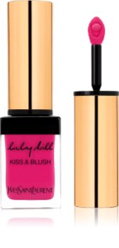 Yves Saint Laurent Baby Doll Kiss & Blush червило на устните и бузите с матиращ ефект