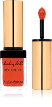 Yves Saint Laurent Baby Doll Kiss & Blush rouge lèvres et joues effet mat