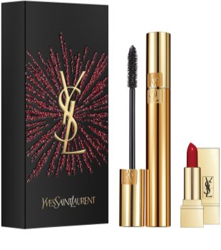 mascara e rossetto ysl